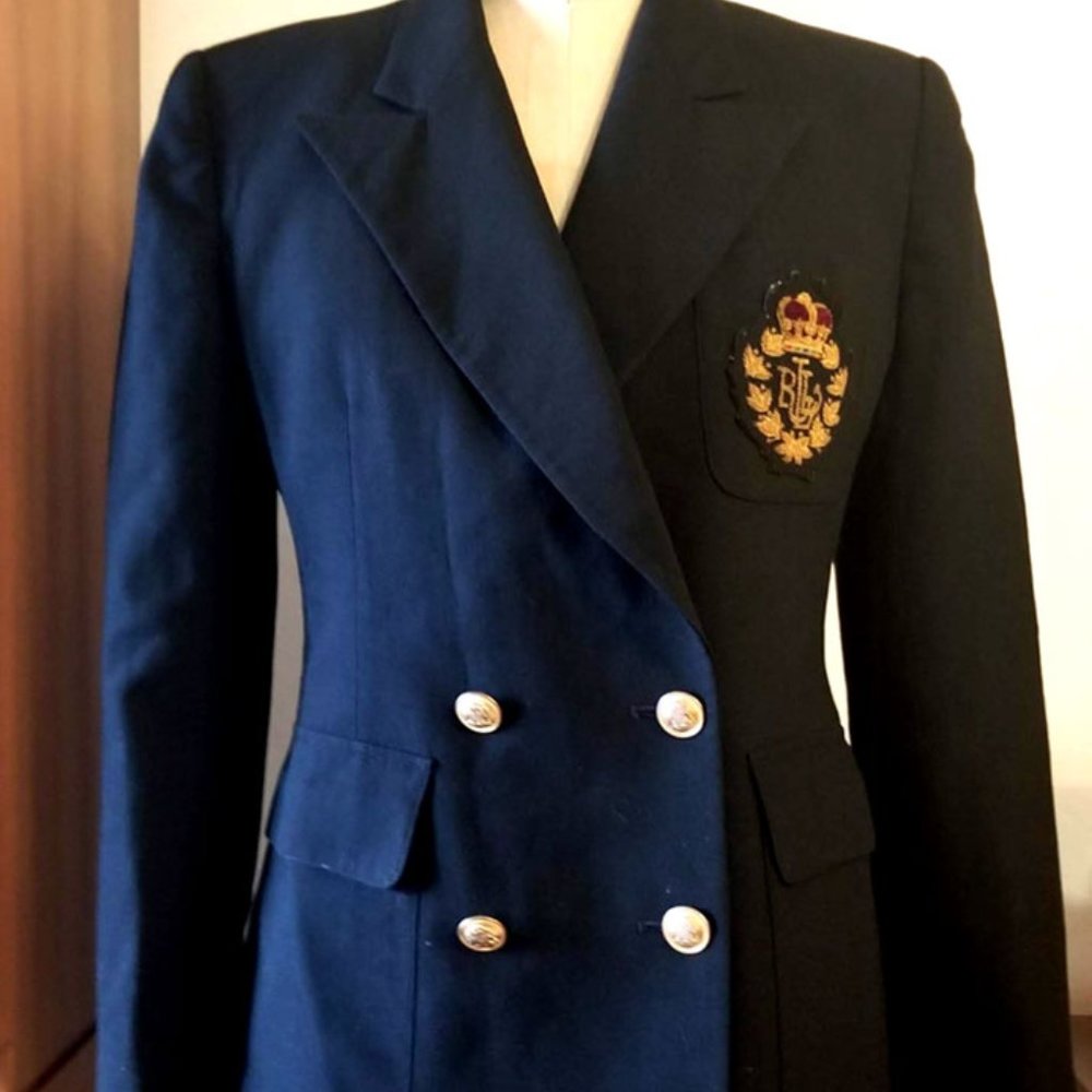 Timeless Classic Vtg RLL IVY LEAGUE Blazer Preppy 8P. USA.